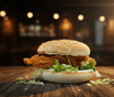 Chicken Fillet Burger Meal